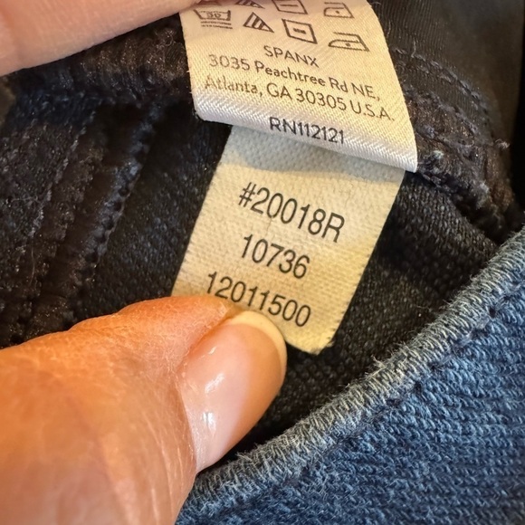 Spanx Women’s Jean-ish Ankle Leggings Jeggings Jeans Size Medium M y2k F - Picture 7 of 11